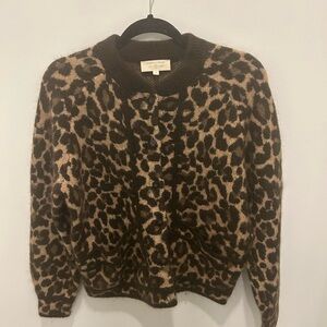 Sezane Noah knit jacket (S)